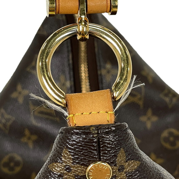 Louis Vuitton Sully Monogram Shoulder Bag Brown - Picture 6 of 8